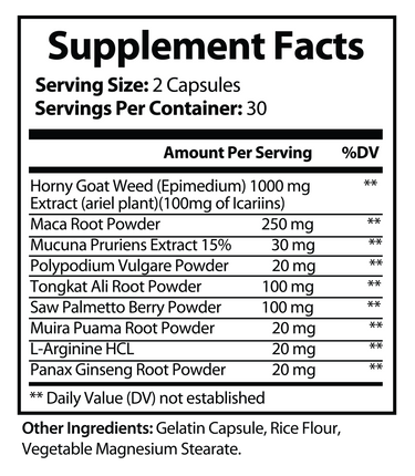 MinoHerb Power Blend (Boost Libido)